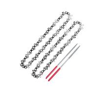 SORTZ Mini catena da 4 pollici da 6 pollici da 8 pollici 1/4 "Passo 043";Calibro 47 DL 45DL 28DL 36DL 37DL 48DL Catene for motosega 2 pezzi 4 pezzi (Color : 2 pcs 8 Inch 47DL, Size : 1)
