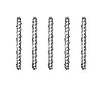 SORTZ Mini Catena for Motosega da 6 Pollici, Lama for Motosega for Mini Motosega da 6 Pollici Catena for Motosega Ricaricabile elettrica Portatile Senza Fili (Color : 5PCS, Size : A)