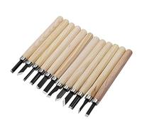 SORTZ Nuovo set da 10 pezzi di scalpelli for intagliare il legno a mano for lo strumento fai-da-te di base for l'intaglio del legno