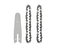 SORTZ Set di Guide for Catena da 4/6 Pollici 3 Pezzi Set di Catene di Ricambio for motoseghe elettriche Set di Catene affilate Mini Accessori for seghe da potatura (Color : A, Size : 4inch 3pcs)