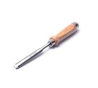 SORTZ Set di scalpelli for Legno a metà Tondo Acciaio al Cromo vanadio Carpentiere Scalpello for Intaglio del Legno Scalpello for la Lavorazione del Legno Fai-da-Te 8mm 12mm 18mm 25mm (Size : 12mm,