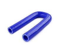 SORTZ Silicone Intercooler Tubo Raffreddamento Liquido Universale Gomito 180 Gradi - Blu, 19mm (3Ply)