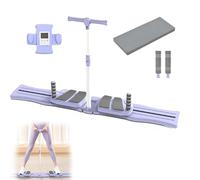 Sorva Pilates Slider, Multifunctional Pilates Slider Board, Adjustable Home Gym with LCD Tracker, for Full-Body Workout, Space-Saving Non-Slip Design, Compact & Quiet (Purple With armrests)