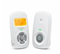 Baby monitor audio Motorola AM24 con batteria e schermo retroilluminato bianco