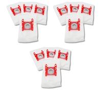 SOS Accessoire 3 confezioni da 4 sacchetti per aspirapolvere Bosch BBZ41FGALL, 00576334,17000940, tipo G, 270 x 60 mm