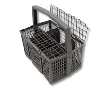 SOS Accessoire Cestino per posate 23 x 15 x 12/21 cm per lavastoviglie BOSCH 11018806, 11057829