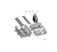 SOS Accessoire Cesto superiore di riferimento 3018 per Lavastoviglie SELECLINE 44426