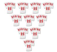 SOS Accessoire Confezione da 10 sacchetti per aspirapolvere Bosch BBZ41FGALL, 00576334,17000940, tipo G, 270 x 60 mm, confezione da 4