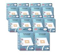 SOS Accessoire Confezione da 10 scatole da 5 sacchetti con 1 filtro pre TAGLIO COMPATTO/GO/FORCE per aspirapolvere NILFISK 78602600, 22422400