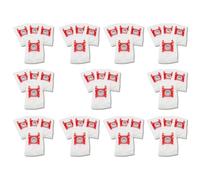 SOS Accessoire Confezione da 11 sacchetti per aspirapolvere Bosch BBZ41FGALL, 00576334,17000940, tipo G, 270 x 60 mm, confezione da 4