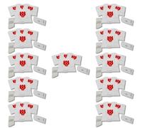 SOS Accessoire Confezione da 11 scatole da 4 sacchetti per la polvere sintetica FJM compatibili per aspirapolvere SOS accessorio 9917710