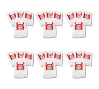 SOS Accessoire Confezione da 6 sacchetti per aspirapolvere Bosch BBZ41FGALL, 00576334,17000940, tipo G, 270 x 60 mm, confezione da 4
