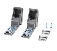 SOS Accessoire Kit di riparazione maniglia in acciaio inox originale Frigo, Frigorifero, Congelatore 9590190, 9590124 LIEBHERR