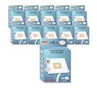 SOS Accessoire Set di 11 confezioni da 5 sacchetti con 1 filtro pre TAGLIO COMPATTO/GO/FORCE per aspirapolvere NILFISK 78602600, 22422400