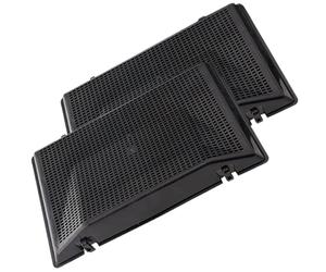 SOS Accessoire Set di 2 filtri carbone tipo 37 AMC962 compatibile con cappa 484000008786, 481249038015 FAURE, FAGOR, ARISTON HOTPOINT, SALTER, WHIRLPOOL,