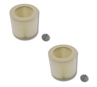 SOS Accessoire Set di 2 filtri per aspirapolvere per kärcher WD series WD2 WD3 WD3P A2004 MV2 MV3 filtri a cartuccia, aspirapolvere umidi e asciutti 6.414-5