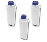 SOS Accessoire Set di 3 filtri dell'acqua per Delonghi DLSC002 con certificazione TÜV per DLSC002, SER3017 e 5513292811 ECAM, ESAM, ETAM