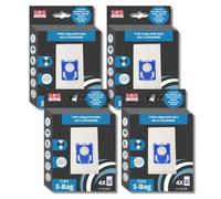 SOS Accessoire Set di 4 scatole di 4 sacchetti tipo S-BAG per aspirapolvere ELECTROLUX 9001684589