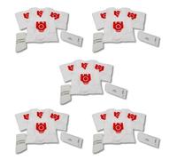 SOS Accessoire Set di 5 sacchetti per aspirapolvere FJM serie Complete C1 Compact C1 C2 FJM serie S2 S3 S4 S5 S6 S7 con 2 filtri in microfibra