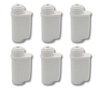 SOS Accessoire Set di 6 filtri acqua per macchine da caffè automatiche Siemens® EQ Series EQ3/EQ6/EQ9, EQ500, S700, 3200 Bosch® TCZ7003, TCZ7033, per Brita® Intenza 57553