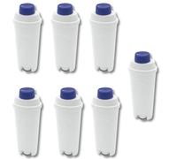 SOS Accessoire Set di 7 filtri dell'acqua per Delonghi DLSC002 certificati TÜV per DLSC002, SER3017 e 5513292811 ECAM, ESAM, ETAM