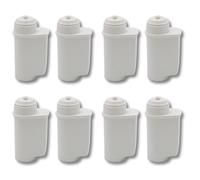 SOS Accessoire Set di 8 filtri acqua per macchine da caffè automatiche Siemens® EQ Series EQ3/EQ6/EQ9, EQ500, S700, 3200 Bosch® TCZ7003, TCZ7033, per Brita® Intenza 57555