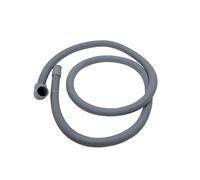SOS Accessoire Tubo di scarico per lavastoviglie, Grigio, 22 mm, 2 m, 1 pezzo, C00054869, 482000022642