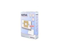 SOS - Confezione da 5 sacchetti con 1 filtro pre-taglio/compatto/GO/FORCE originale aspirapolvere 78602600, 22422400 NILFISK
