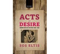 Sos Eltis Acts of Desire (Copertina rigida)