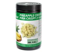SOSA Crispy Ananas 2-10 mm - Crispies di ananas liofilizzato in granuli - Barattolo 200 gr - Uso alimentare