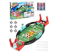 SOSALUK Calcio Balilla Bambini Mini Biliardino per Bambini Calcetto Balilla Giocattolo Calcio da Tavolo Regalo Calcio per Ragazzo dai 4 Anni in su Calcetto da Tavolo per Compleanno