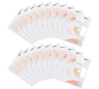 Sosayet Cartellina Portadocumenti A4-48 Pezzi Cartelline Trasparenti A4 - Buste Plastica A4 Impermeabile con Bordi a 11 Fori per Archivio Ufficio (Bianco)