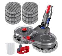 Sosayet Spazzola Lavapavimenti Compatibile per V7 V8 V10 V11 V15 - Ricambio Motorizzata Accessori per Aspirapolvere con 8 Lavapavimenti per Moquette Pavimenti