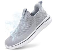 Sosenfer Scarpe Uomo Slip On Sneaker Fitness Scarpe da Ginnastica Traspiranti Senza Lacci Scarpe da Passeggio Scarpe da Passeggio per Il Tempo Libero Senza Lacci per la palestra-QIANHUI-40