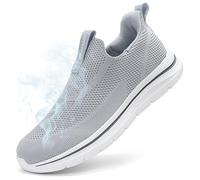 Sosenfer Scarpe Uomo Slip On Sneaker Fitness Scarpe da Ginnastica Traspiranti Senza Lacci Scarpe da Passeggio Scarpe da Passeggio per Il Tempo Libero Senza Lacci per la palestra-QIANHUI-41