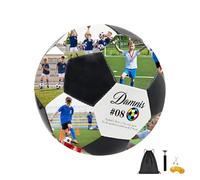 SosnSusn Pallone da Calcio Personalizzato con Foto, Misura 3 4 5, per Allenamento e Tempo Libero, Regalo Sportivo per Compleanno