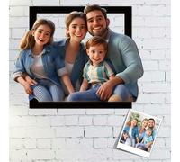SosnSusn Personalizzato 3D Cartoon Style Photo Frame Segno In Legno Cornice Personalizzata per Foto di Famiglia 3D Cartoon Portrait Gift Regalo per Compleanno Festa Della Mamma San Valentino Natale