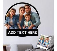 SosnSusn Personalizzato 3D Cartoon Style Photo Frame Segno In Legno Cornice Personalizzata per Foto di Famiglia 3D Cartoon Portrait Gift Regalo per Compleanno Festa Della Mamma San Valentino Natale