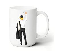 SosnSusn Tazza Mug Laurea Personalizzata Classe 2026 per Lui, Figlio, Fratello, Amici - Scuola Superiore, Università, Regalo di Laurea, Tazza da Caffè in Ceramica 440ml