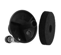 Sosoport 1 Impostato Torta Di Tamburo Hi-hat Supporto Per Pad Pratica Batteria Supporto Per Supporto Per Piatti Accessori Per Piatti Forniture Di Fusti Porta Piatti Black Feltro Di Lana