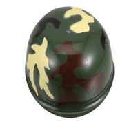 Sosoport 1 Pezzo Giocattoli per cappelli mimeti casco giocattolo per cappello da soldato di simulazione oggetto di gioco di ruolo fornitura di medicazione casco per plastica