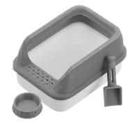Sosoport 1 Set di lettiera per gatti cose in miniatura Accessori per la casa delle bambole miniature di case delle bambole piccole cose pla