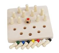 Sosoport 1 Set Educativo Legno per Interattivo per Sviluppo Della Memoria Adatto per Allenamento Cognitivo e Giochi Facile da Manipolare e Resistente