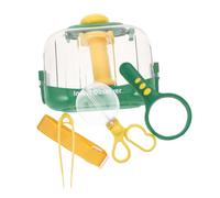 Sosoport 1 Set Esplorazione Insetti per Kit Osservazione Trasparente con Cannocchiale e Ingranditore per Educativo per Ragazzi e Ragazze