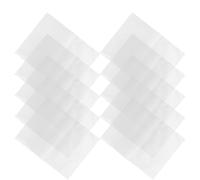 Sosoport 10 fogli Cellophane Trasparente per Laboratorio Biologia Membrane Semi-permeabili per Esperimenti Materiale Didattico Scuola Media e Superiore