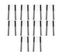 Sosoport 10 Pezzi Buste Magnetiche Trasparenti 152X98Mm Porta Etichette Magnetiche per Scaffali e Pallet Custodia per Cartelli Negozi e Documenti
