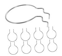 Sosoport 10 pezzi Ganci per Pannelli Forati in Pesante con Portabicchieri Adatti per Garage Cucina e Officina Facili da Installare e Resistenti alla Deformazione