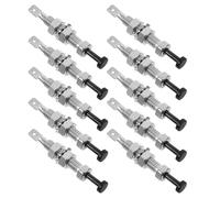 Sosoport 10 Pezzi Interruttore Regolabile Porta Auto Sensore Luce Porta Scorrevole Copertura Serratura Cofano e Interruttore Indicatore Sicurezza Veicolo