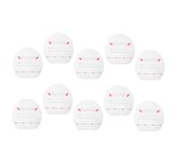 Sosoport 10 Pezzi Pellicole Protettive Trasparenti Set da 10 Fogli Non Adesive Ultra Sottile e Leggero, Protezione Anti umidità e Polvere per Racchette da Ping Pong per Allenamento e
