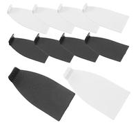 Sosoport 10 Punte per Bastone Violoncello in Plastica, Kit Accessori e Parti per Riparazione Strumenti a Corda, Protezioni Antiscivolo per Bastone Adatte a Musica Classica e Folk